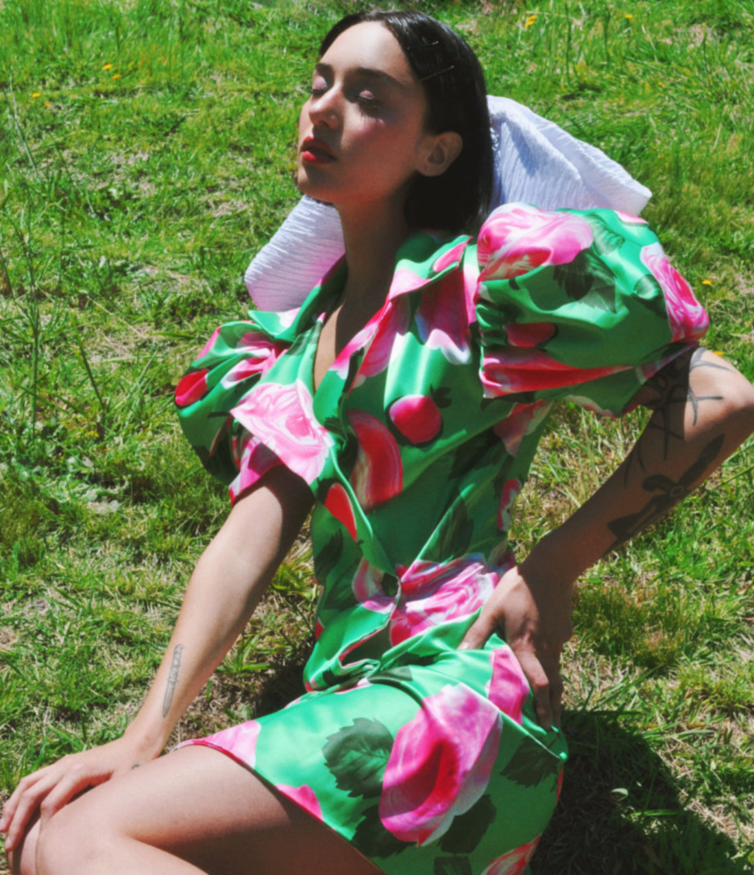 Vestido Flor de papel